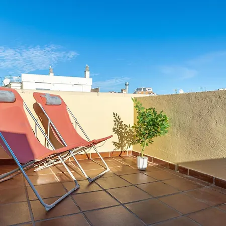 H2M Lazcano With Sunny Terrace In Old Town Málaga Extérieur photo